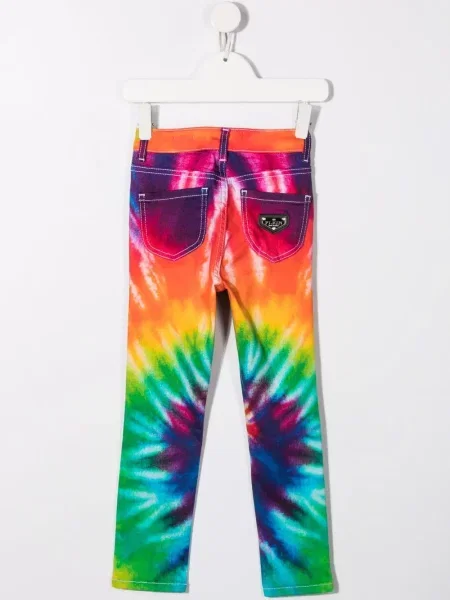 Dětské skinny džíny Philipp Plein fialové