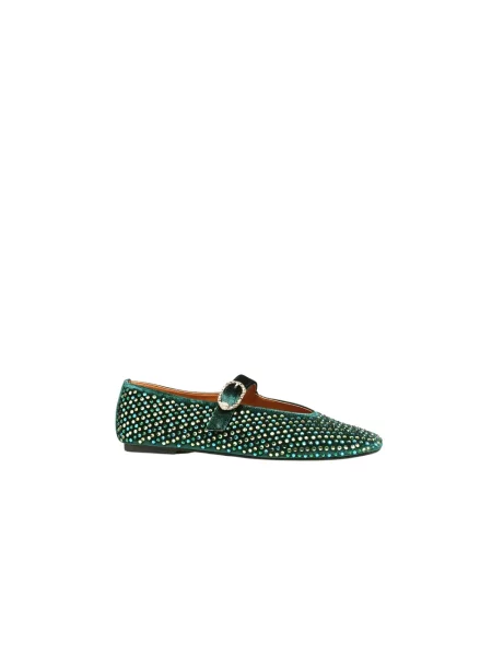 Balerinki Kurt Geiger zielone