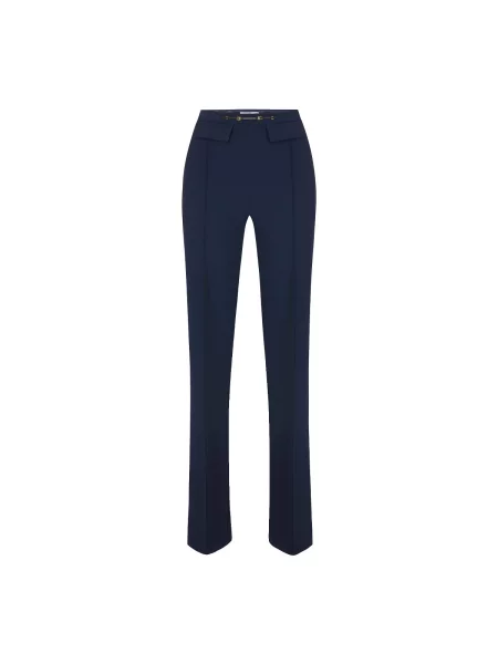 Pantaloni Elisabetta Franchi albastru