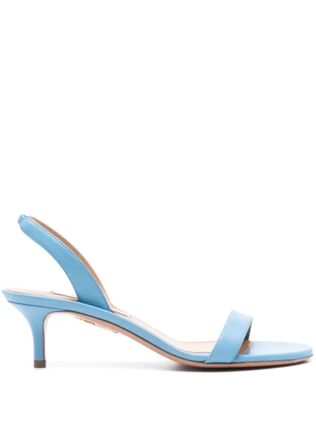 Sandale Aquazzura din piele albastru