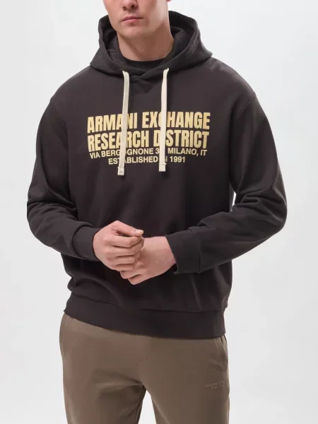 Худі Armani Exchange коричневе
