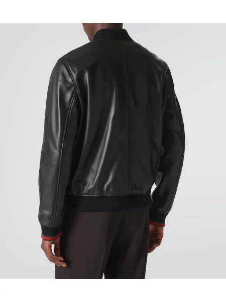 Geanta de piele Gucci negru