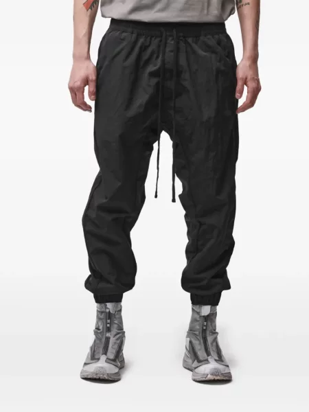 Pantaloni Thom Krom alergare cu cordon negru