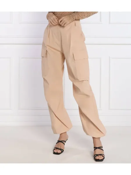 Patrizia Pepe Pantaloni cargo bej