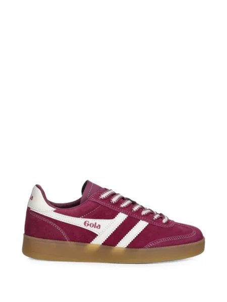 Sneakerși Gola din piele de căprioară violet