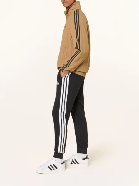 Adidas Tepláky Essentials Se Třemi Pruhy černá bílá