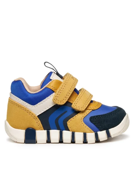 Sneakersy Geox żółte