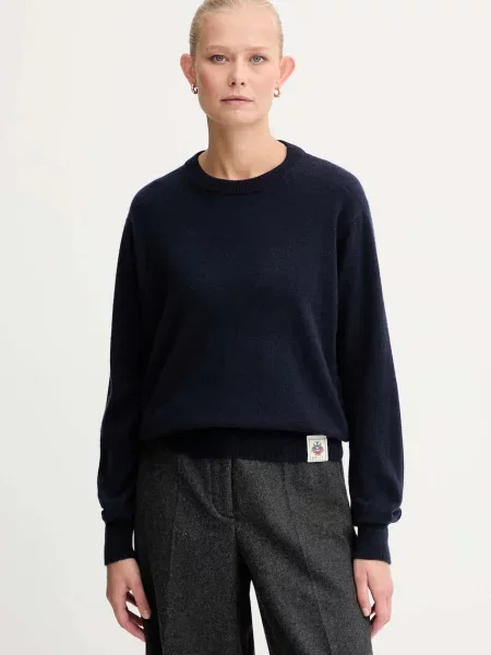 Bally pulover de cașmir bleumarin light