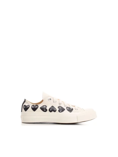 Sneakersy Comme Des Garcons Play w serca białe
