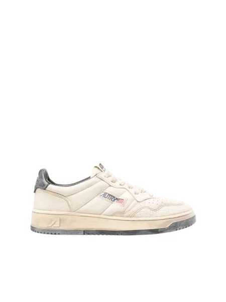 Sneakersy Autry beżowe