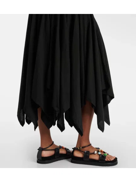 Rochie maxi Loewe din jerseu negru