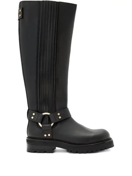 Botine Allsaints din piele negru