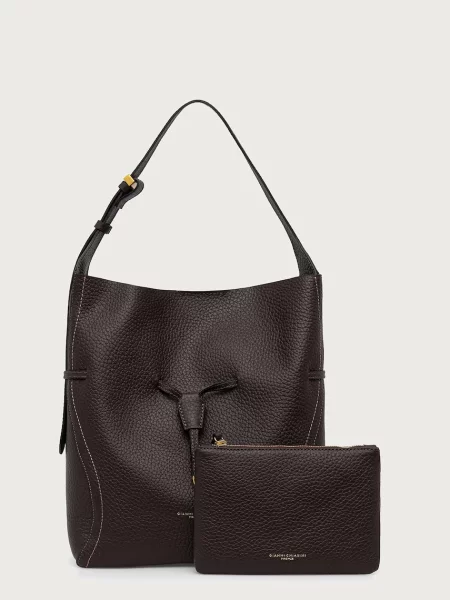 Gianni Chiarini geantă shopper pentru femei din piele SIENNA maro