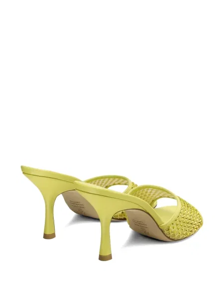 Papuci tip mules Stuart Weitzman galben
