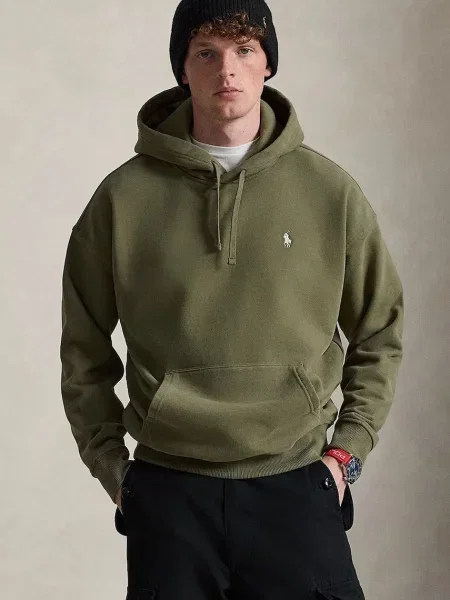 Lung tricou polo Polo Ralph Lauren cu mâneci lungi alb
