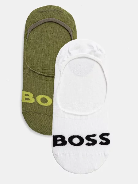 Чорапи BOSS 2 чифта зелено