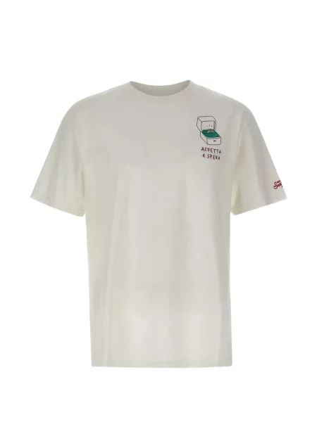 Tricou Mc2 Saint Barth cu broderie alb