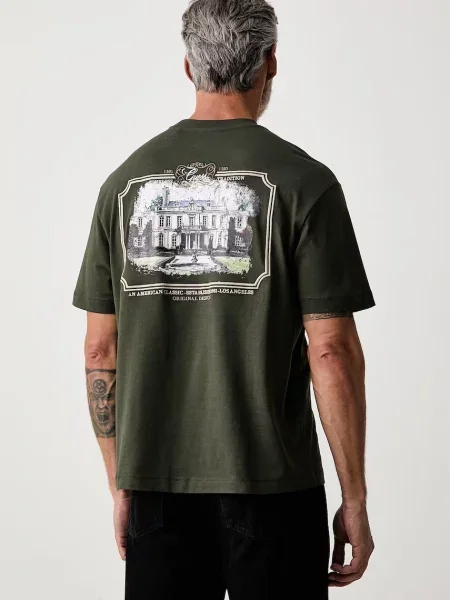 Guess T-shirt zielona
