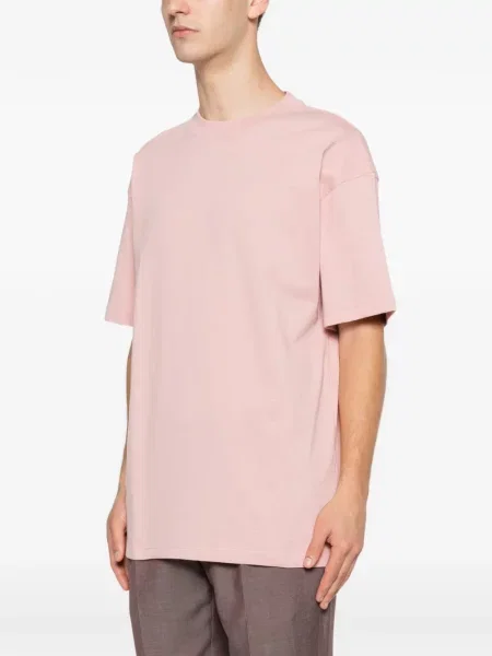 Tricou Michael Coal cu decolteu rotund roz