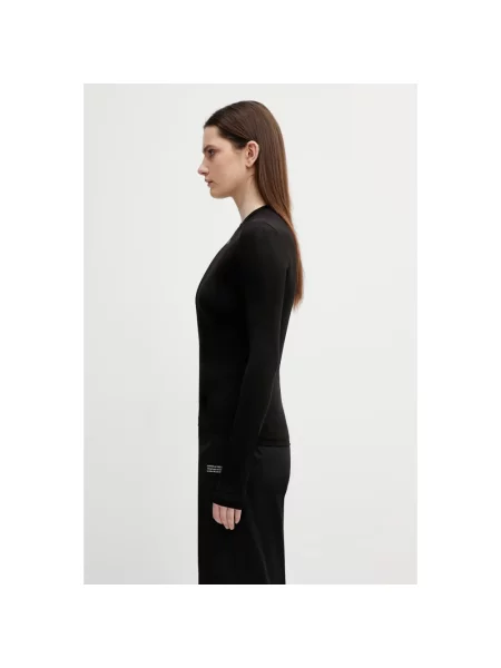 Długi top Off-white z długim rękawem biały