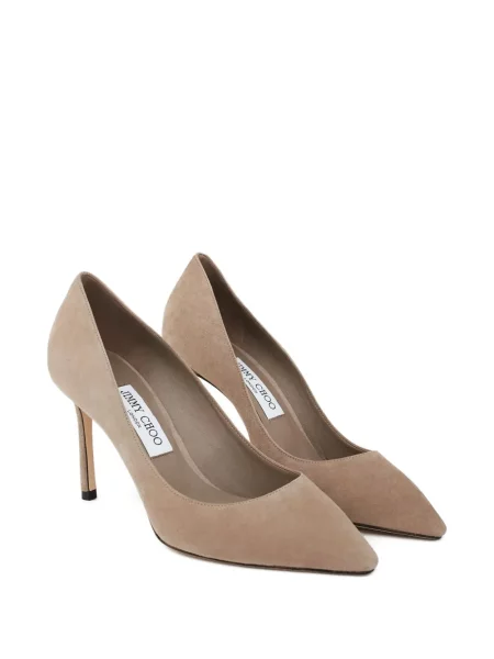 Pantofi cu toc Jimmy Choo maro
