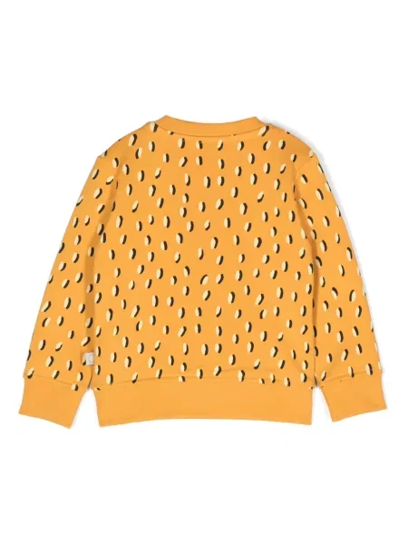 Sweter dziecięcy Stella Mccartney pomarańczowy