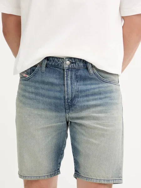 Jeans kratke hlače Diesel D-FIN SHORTS modra