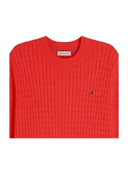 Pulover Tommy Hilfiger roșu