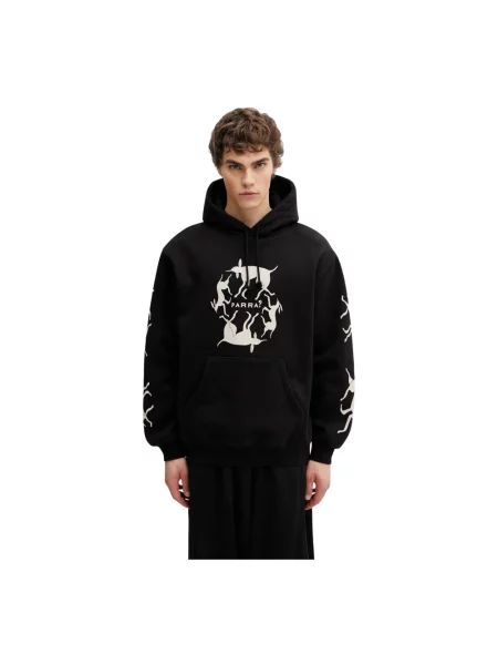 Bluza z kapturem By Parra z kapturem czarna