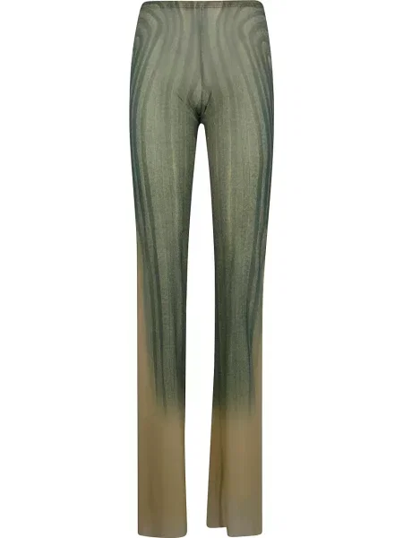 Pantaloni Jean Paul Gaultier cu imagine albastru