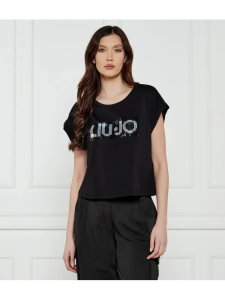 Liu Jo Beachwear Póló fekete