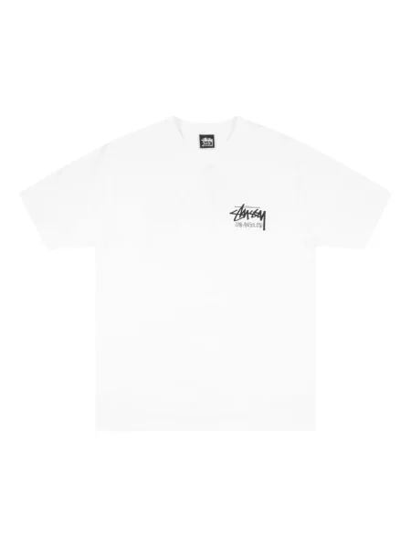 Tricou Stüssy cu autograf alb