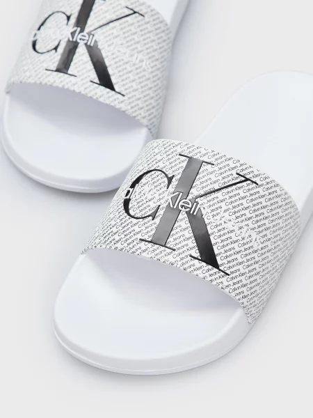 Шлепанцы Calvin Klein Jeans белые