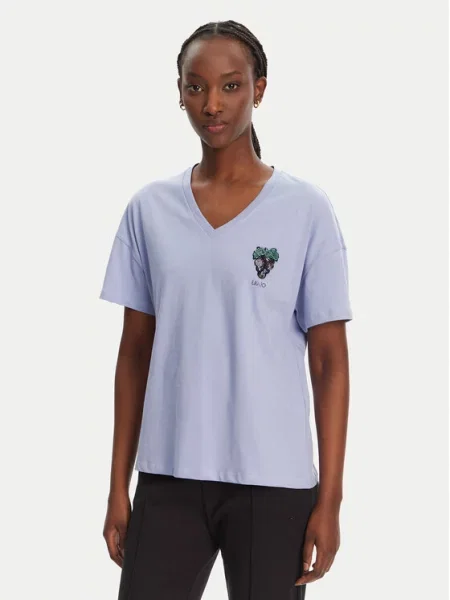 Liu Jo T-shirt ljubičasta