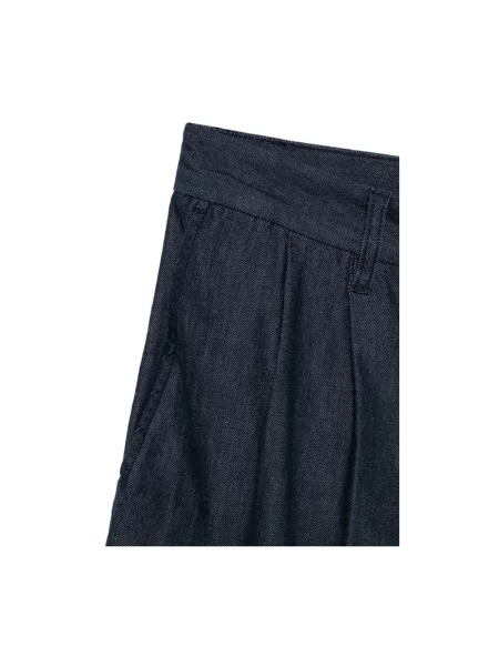 Szorty jeansowe Emporio Armani niebieskie