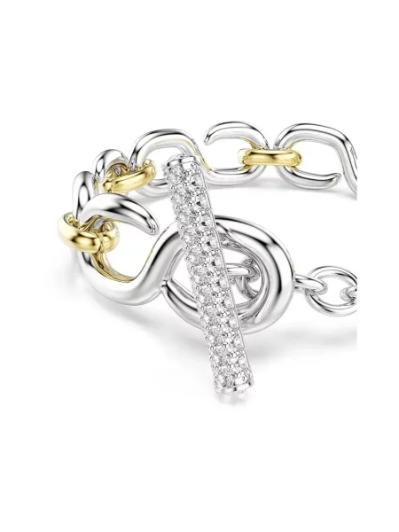 Bransoletka Swarovski szara