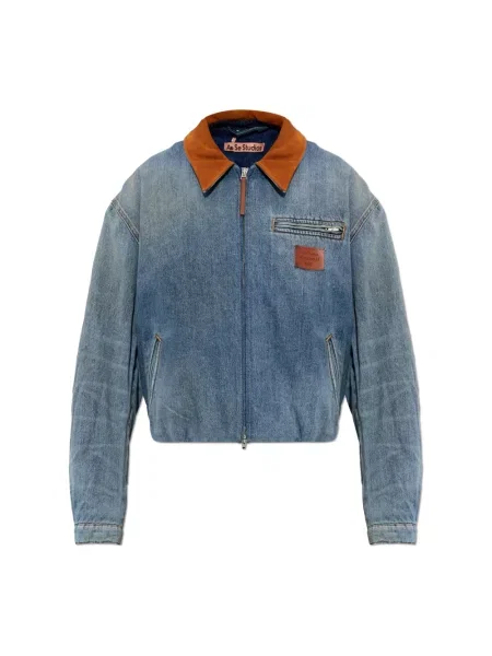 Kurtka jeansowa Acne Studios niebieska