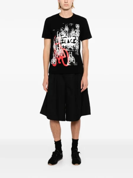 Tricou Black Comme Des Garçons cu imagine negru