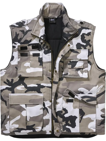 Brandit Mellény Ranger taupe / antracit / ezüstszürke / kő