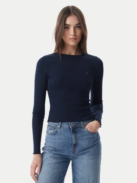 Tommy Jeans Tričko námornícka modrá