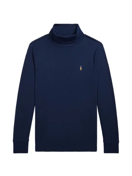 Top dziecięcy Polo Ralph Lauren niebieski