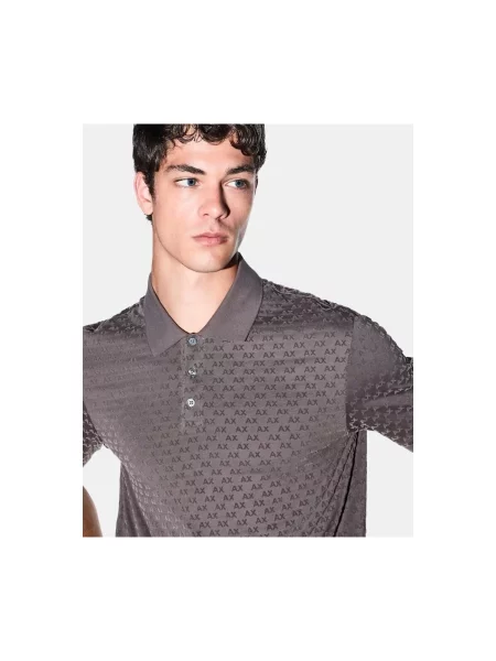 Tricou Armani Exchange maro