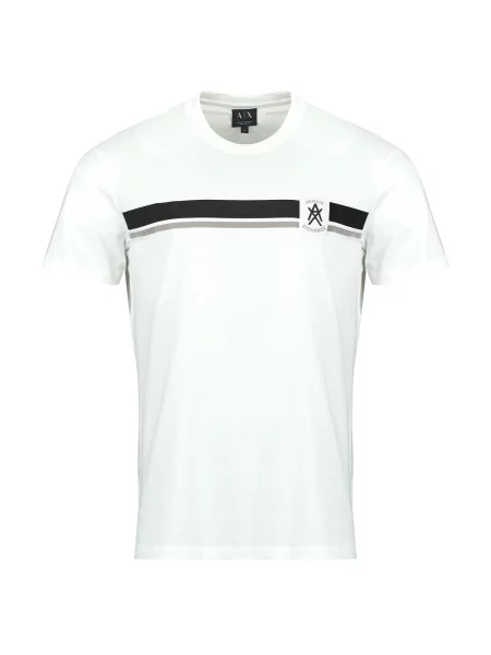 Tricou Armani Exchange alb