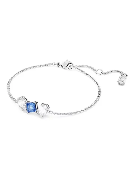 Bransoletka Swarovski szara