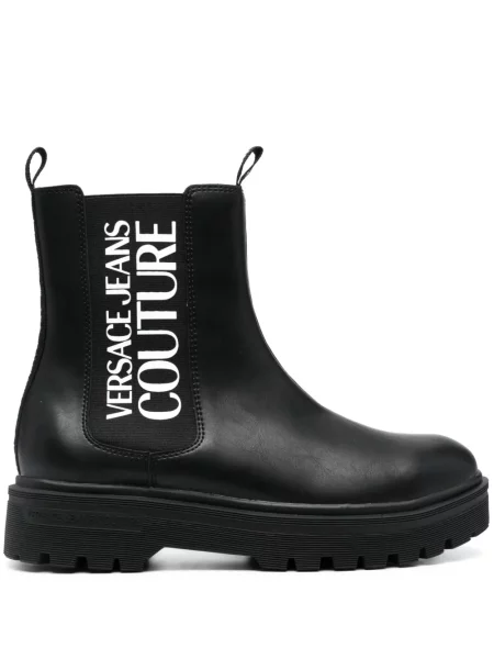 Botine chelsea Versace Jeans Couture din piele negru
