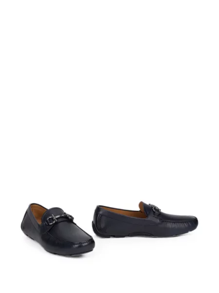 Pantofi loafer Ferragamo din piele albastru