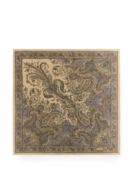 Fular Ralph Lauren Collection cu imagine cu model paisley din crep