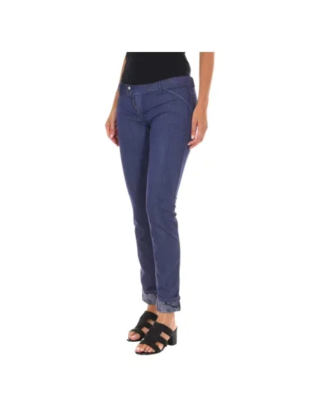 Proste jeansy Met niebieskie