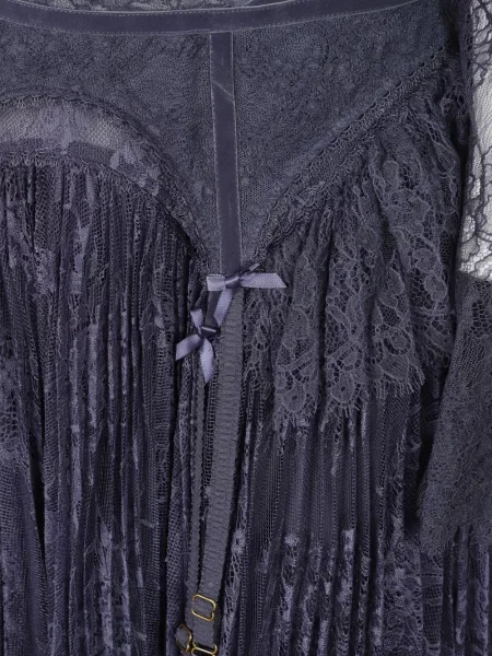 Rochie maxi Zimmermann din dantelă albastru