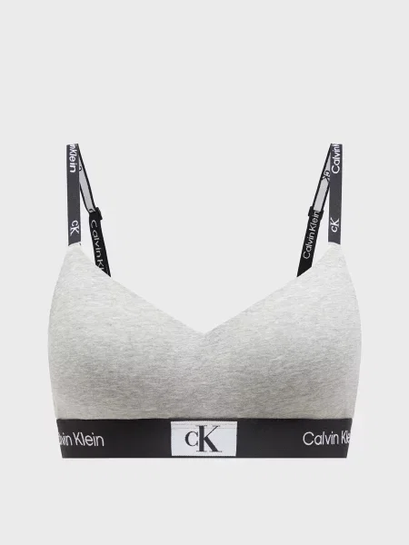 Бюстгальтер Calvin Klein сірий